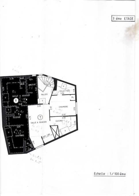 F2 35-44M2 9 Mins Voiture Chateau 4Pers 1Ch+Sejour Le Chesnay  Exteriér fotografie